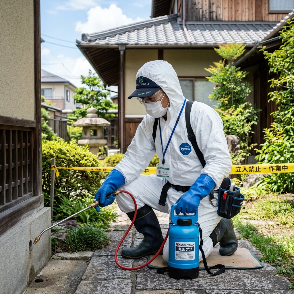 駆除作業の実施